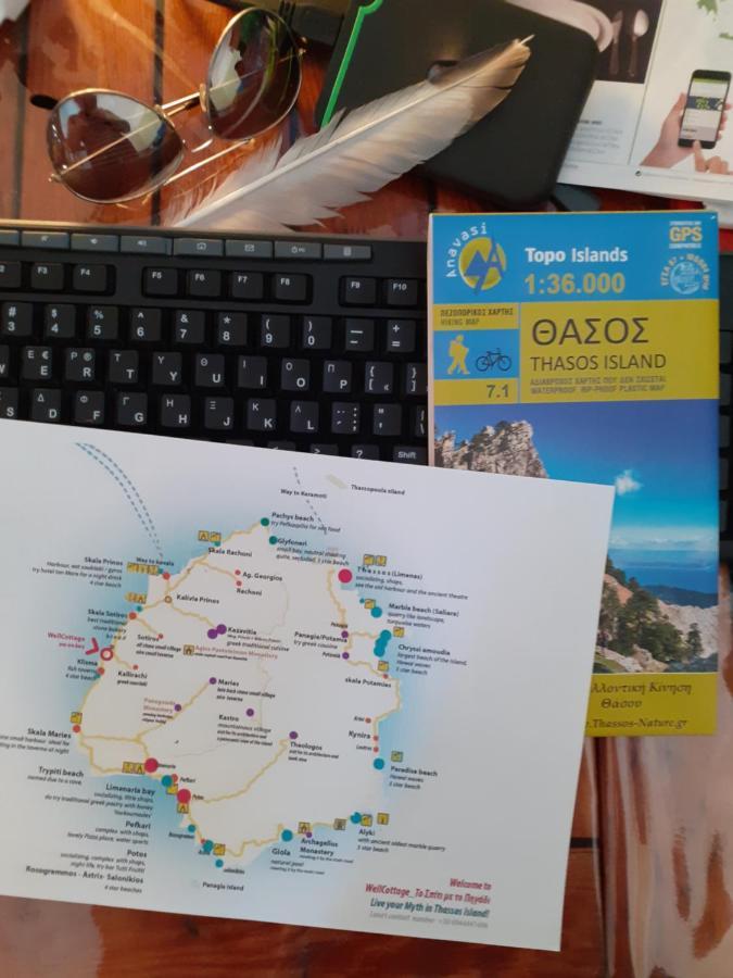 Το Σπίτι Με Το Πηγάδι - Wellcottage Thassos Skala Kallirakhis Ngoại thất bức ảnh
